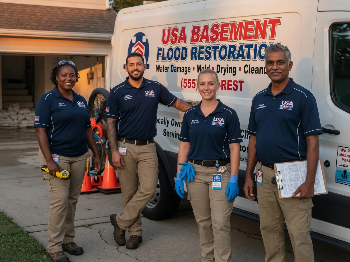 Basement Flood Cleanup company in Goodman, MS