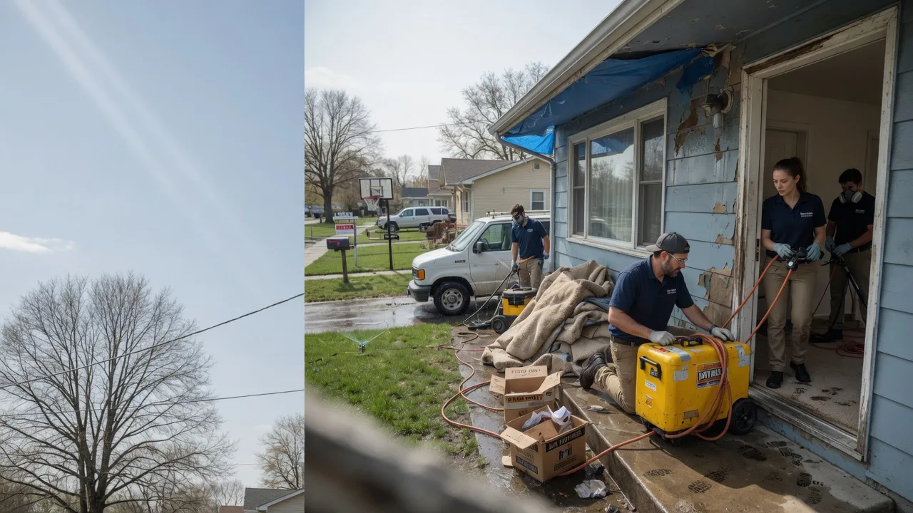 Basement Flood Cleanup in Goodman, MS near me